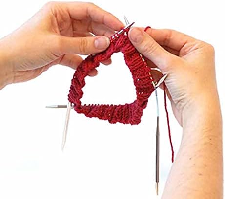 Miniatura 5 de addi FlexiFlips Natura Bamboo XL DPN - Agujas de tejer (11.8in), color azul