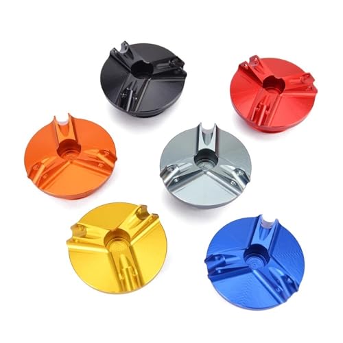Bouchon de remplissage CNC rouge pour sublimer votre MT07 en balade