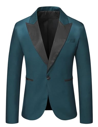 Blazer à revers de pointe Ulnomio pour homme veste de costume élégante