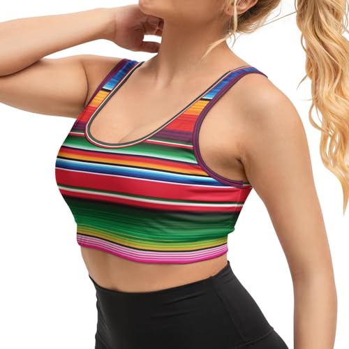 Image of Yoga top Women's Cheerleading Uniform Gym Outfit Running Crop Tops Yoga Shirts Casual Tank Top