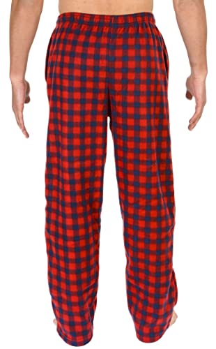 RUGGED FRONTIER Men's 2 Pack Cozy Polar Fleece Pajama Sleep Pants3