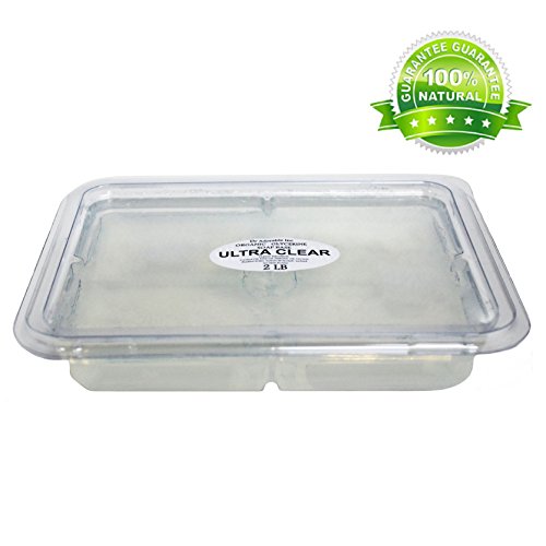 2 Lb Clear Glycerin Melt & Pour Soap Base Organic by Dr.Adorable