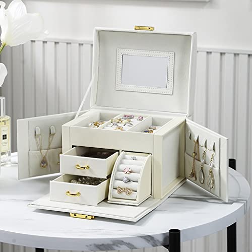 Boîte à bijoux grand format pour sublimer votre coiffeuse et ordonner vos boucles - 7