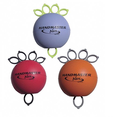 GHS Handmaster Plus Handtrainer/Fingertrainer SET: je 1x leicht, mittel, stark GHS Handmaster Plus Handtrainer/Fingertrainer SET: je 1x leicht, mittel, stark