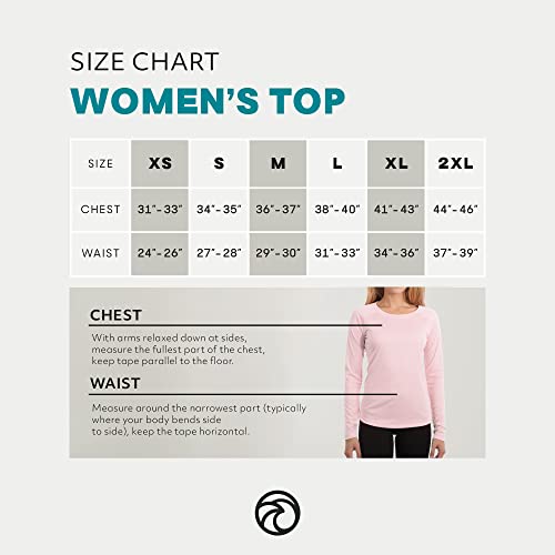 Vapor Apparel Women’s UPF 50+ UV Sun Protection Long Sleeve Performance Regular Fit T-Shirt for Sports and Outdoor, X-Small, Pink Blossom