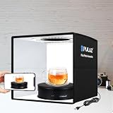 PULUZ Obrotowy stojak gramofonowy o 360 stopni, średnica 15 cm, obrotowy, stojak do fotografii, nagrywania wideo, rekwizytów, biżuterii, zegarków i małych produktów, maksymalne obciążenie 15 kg
