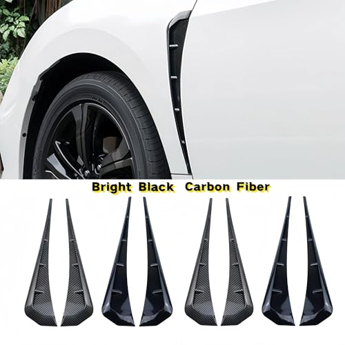 Adhesivos para rejillas laterales coche fabricados en plastico ABS con moldura decorativa ala 2