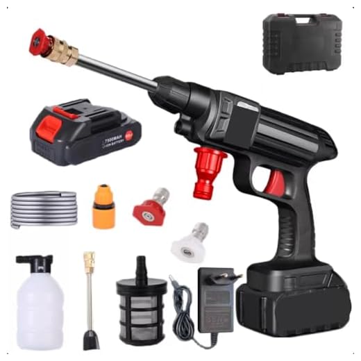 Lavadora De Alta Pressão Vap Lava Jato Sem Fio Recarregável