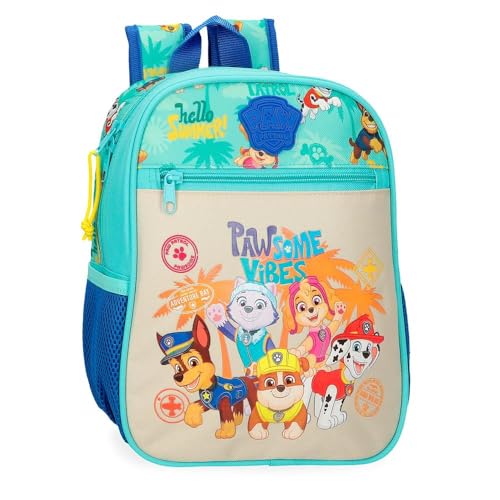 Patrulla Canina Paw Patrol Pawsome Vibes Mochila Preescolar, Azul