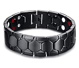 ◎ Material - Magnetisch, weites Infrarot, Germanium, negative Ionen, bleifrei und nickelfrei. Umweltfreundlich und Safe.Stainless-Stahl, Länge: 21 cm