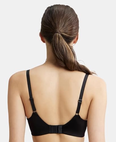 Image of Jockey Women's Synthetic Lightly Padded Wired Underwire T Shirt Underwired Bra