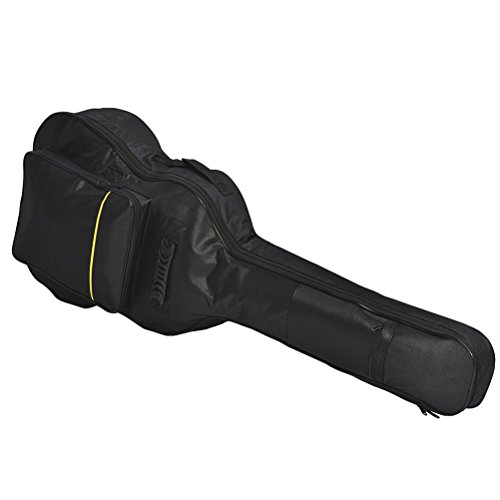 ULTNICE Housse de guitare Sac à gants folklorique imperméable à l’étui Noir Doublé à doux Bracelet rembourré Gig Bag… - Les Beatles, Paul McCartney, John Lennon, RIngo Starr, George Harrison ULTNICE Housse de guitare Sac à gants folklorique imperméable à l'étui Noir Doublé à doux Bracelet rembourré Gig Bag… – Image 5