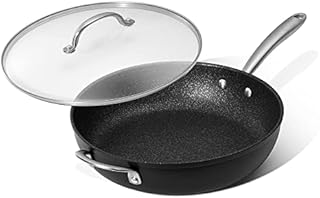 Prestige Scratch Guard 3 Piece Saucepan Set - Induction Hob Saucepan Sets Non Stick with Glass Lids 16/18/20cm, Dishwasher Safe, Scratch Resistant Cookware