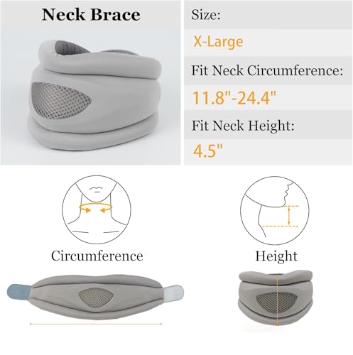 Slywary Neck Brace, Soft Foam Cervical Collar For Sleeping thumb #1