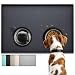 Conlun Napfunterlage Hunde und Katzen Futtermatte 48x30 cm, Silikonmatte