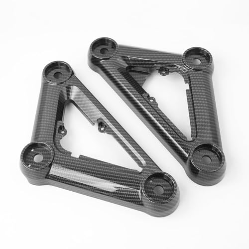 Image of Mokuo Motorcyle Fairing Parts,Rear Side Cover in ABS Material Compatible with 2021-2024 Honda Grom Msx 125 SF,Carbon Fibre Color