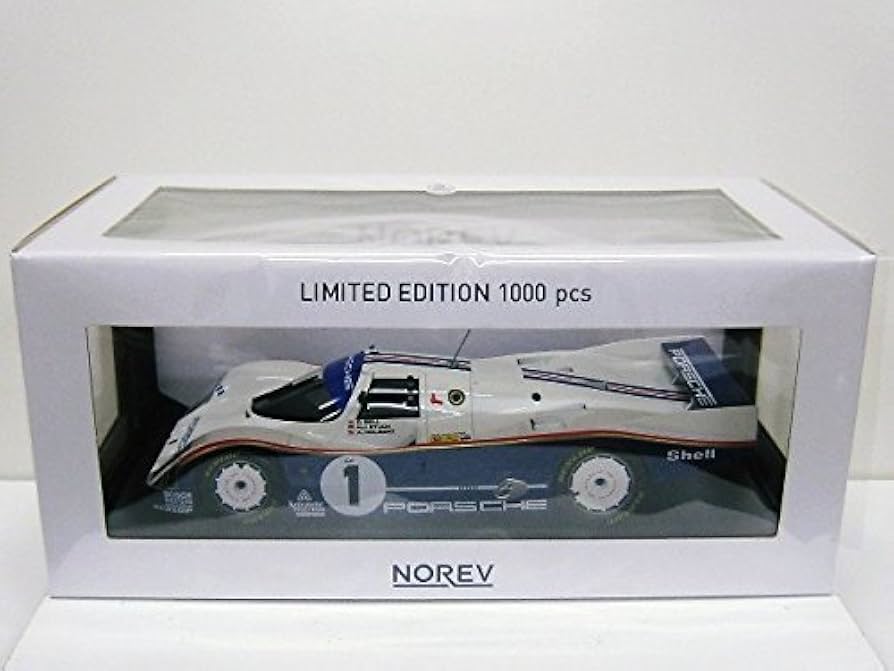 NOREV 1/18ポルシェ962 C #１　 限定版 Amazon | Norev 1 / 18ポルシェ962 C # 1 Rothmans Won 24h