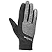 Produktbild GripGrab Damen Women's Hurricane Winddichte Gepolsterte Radsport Handschuhe Anti Rutsch Übergangs Fahrradhandschuhe Frauen Fahrrad Winter, Black/Grey, S