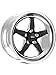 Weld - S71 15x10.33 / 5x4.75 BP / 4.5in. BS Black Wheel (Medium Pad) - Non-Beadlock (71MB-510B45A)