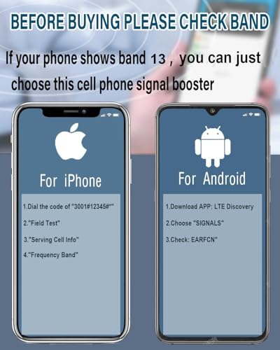 Image of Cell Phone Booster for Verizon Home, 5G 4G LTE Band 13 700MHz | 5,500 sq ft home coverage, 65dB AGC cell signal amplifier, FCC Approved, multi-user, requires usable outside signal