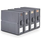 BDZBREN Bed Sheet Organizer and Storage 4 Pack (Queen or King Size), Linen Closet Organizer, Fold...