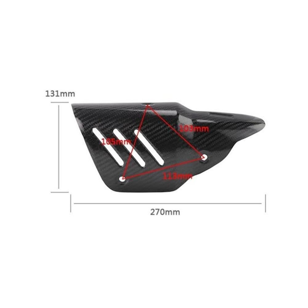 Per 500RR Guscio Dello Scudo Termico Copertura Antiscottatura Scarico