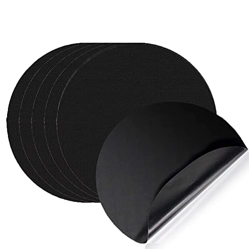 Deror 10 pièces Tapis de Cuisson Barbecue, Tapis antiadhésif réutilisable poêle à Frire Barbecue Tapis de Cuisson Feuille Huile de Cuisson Tampon pour Cuisine
