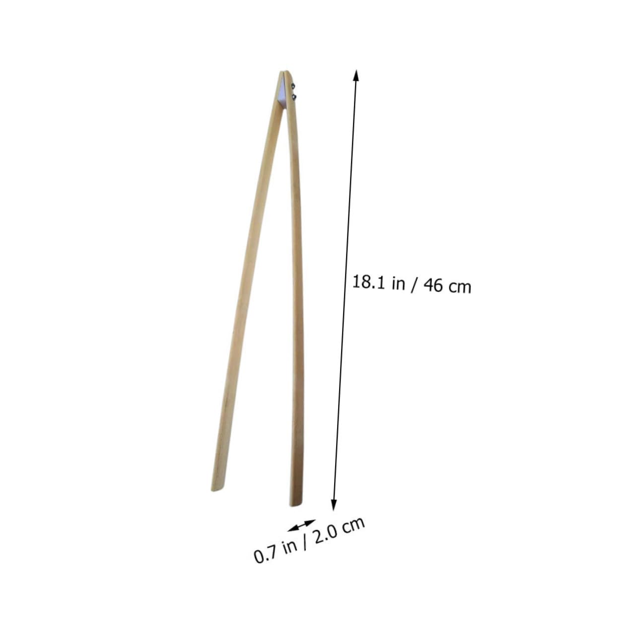 CHILDWEET 4pcs Garbage Picker Tongs Trash Grabber Clamp Set, 45cm Long Handheld Litter Picker Tool for Outdoor Sanitation and Waste Cleanup