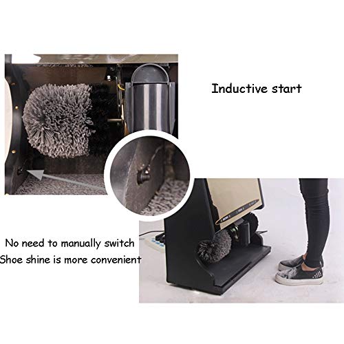 Schuhputzmaschine,Schuhputzmaschine Automatischer Sensor Schuhputzmaschine Haushalt Elektrische Schuhbürste Macehold Elektrische Schuhbürstenmaschine (53x30x84cm) Schuhbürsten (Color : 6, Size : 53x3