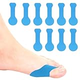 10pcs Vorgeschnittenes Daumenstützband Neues PreCut Kinesiotapes für Hallux Valgus Kinesiotapes Vorgeschnitten für Zeh Elastische Daumenschutzbänder Verbessert Gelenkstabilität & beugt Verstauchungen