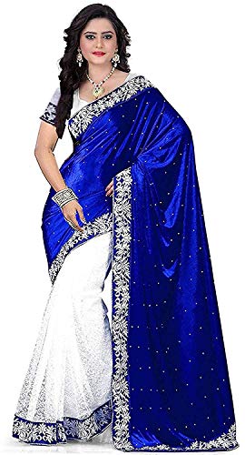 Lovender Fashion Women's Chanderi Cotton Saree With Blouse Piece