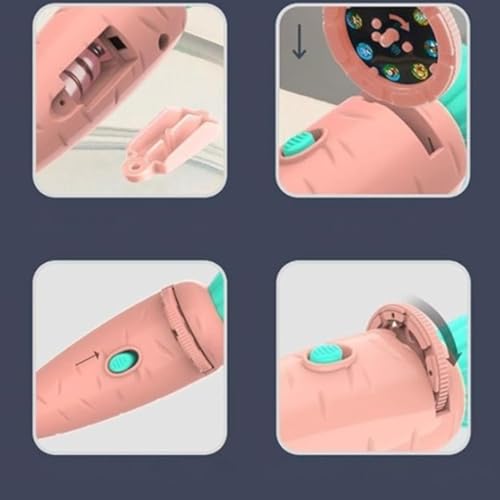 Image of Carrot Projection Flashlight Toy for Kids | 2-in-1 Image Projector Torch with 24 Picture Slides | Educational Light Toy, Easy Switch Design | Fun Learning Gift for Boys & Girls Ages 3+