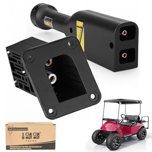 10L0L Golf Cart 36V PowerWise Charger Receptacle and Handle Plug,