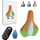 Floor Trainer for Women, Pelvic Floor Exercise Devices, ntelligent Remote Control Exerciser, 5-Speed Adjustment, 3 Modes for Enhanced Strength and Comfort (Orange Green)