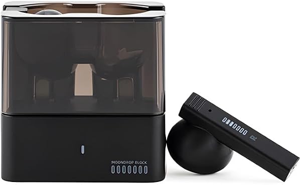 Moondrop BLOCK True Wireless Stereo (Earbuds), Black, Wireless/Bluetooth Kulak İçi/In-ear Earbuds Kulaklık w/Mic