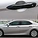 CKE Compatible with Toyota Camry 2025-2018 for Corolla Corolla Cross Avalon Venza Prius Accessories Car Exterior Door Handle Cover Trims No Smart Entry Holes -Glossy Black