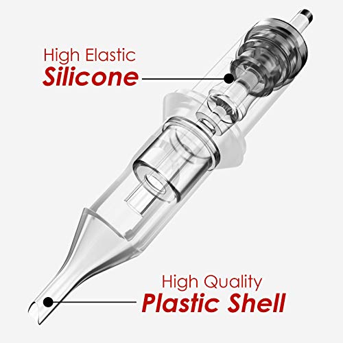 Wormhole Tattoo CN-H Cartridge Needles, 5Rl Tattoo Needles 20Pcs Disposable Tattoo Needle Cartridge Round Liner Cartridge Needles For Tattoo Pen Tattoo Machine Tattoo Supplies 1205Rl thumb #3