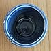 Stoneware Shot Glass by TC Pottery Studio - COBALT BLUE Art Glaze - Handmade - Mini Clay Cup