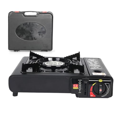 Estufa de gas portÃ¡til Estufa de un solo quemador de doble propÃ³sito para tanque de butano Tanque licuado Cocina de gas para acampar Estufa de un solo quemador Estufa de butano Quemador Estufa de gas