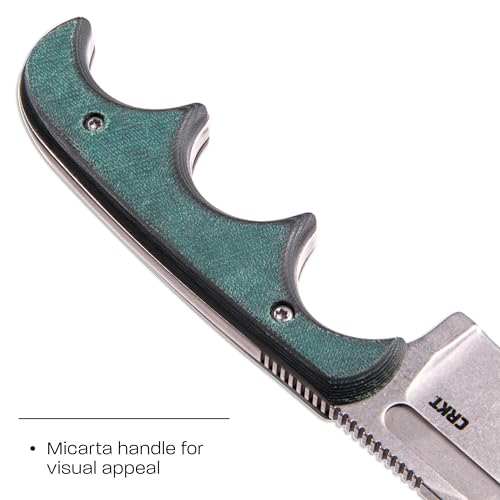 Couteau de cou CRKT Minimalist Spear Point compact avec étui et cordon - 4