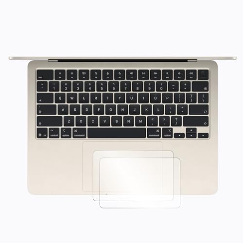 Image of Gear Guard [2 PACK] TRACKPAD GUARD for 2026-2022 MacBook Air 13.6 inch (Model A3449 A3240 A3113 A2681), MacBook Air Laptop with M5 M4 M3 M2 chip 13.6 inch, 9H Hardness , Bubble Free, Anti Fingerprint, Ultra HD [Not A Tempered Glass]