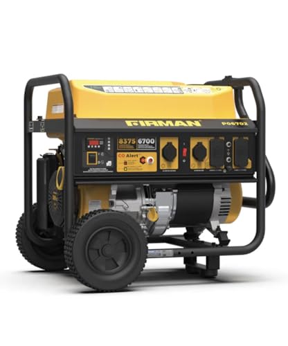 389cc Recoil Start Gasoline Generator, 6700W/8300W, 120V/240V with Wheel Kit