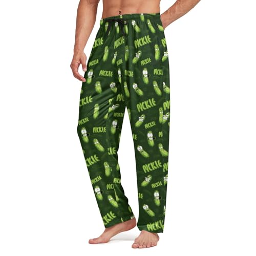Mens Pajama Pants Soft Lounge Pajama Pants Sleep Bottoms with Pockets3