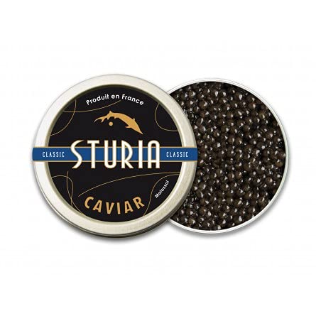 Caviar Classic , Sturgeon breeder , New Aquitaine , Egg to egg control , GREATEST PRIDE , Luxury & Gourmet Foods - 500 Grams