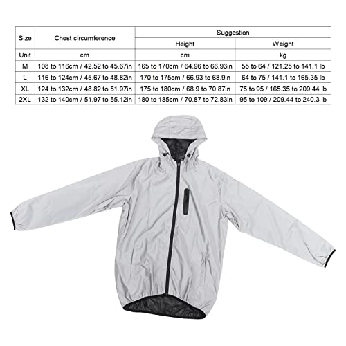 Chaqueta Reflectiva para Ciclismo Windproof y Transpirable miniatura 4