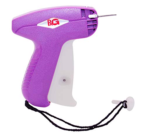 PAG Standard Tagging Gun Price Tag Attacher Gun for Clothing with 5 Needles and 2000 2" Barbs Fasteners, Purple - Thumbnail 7