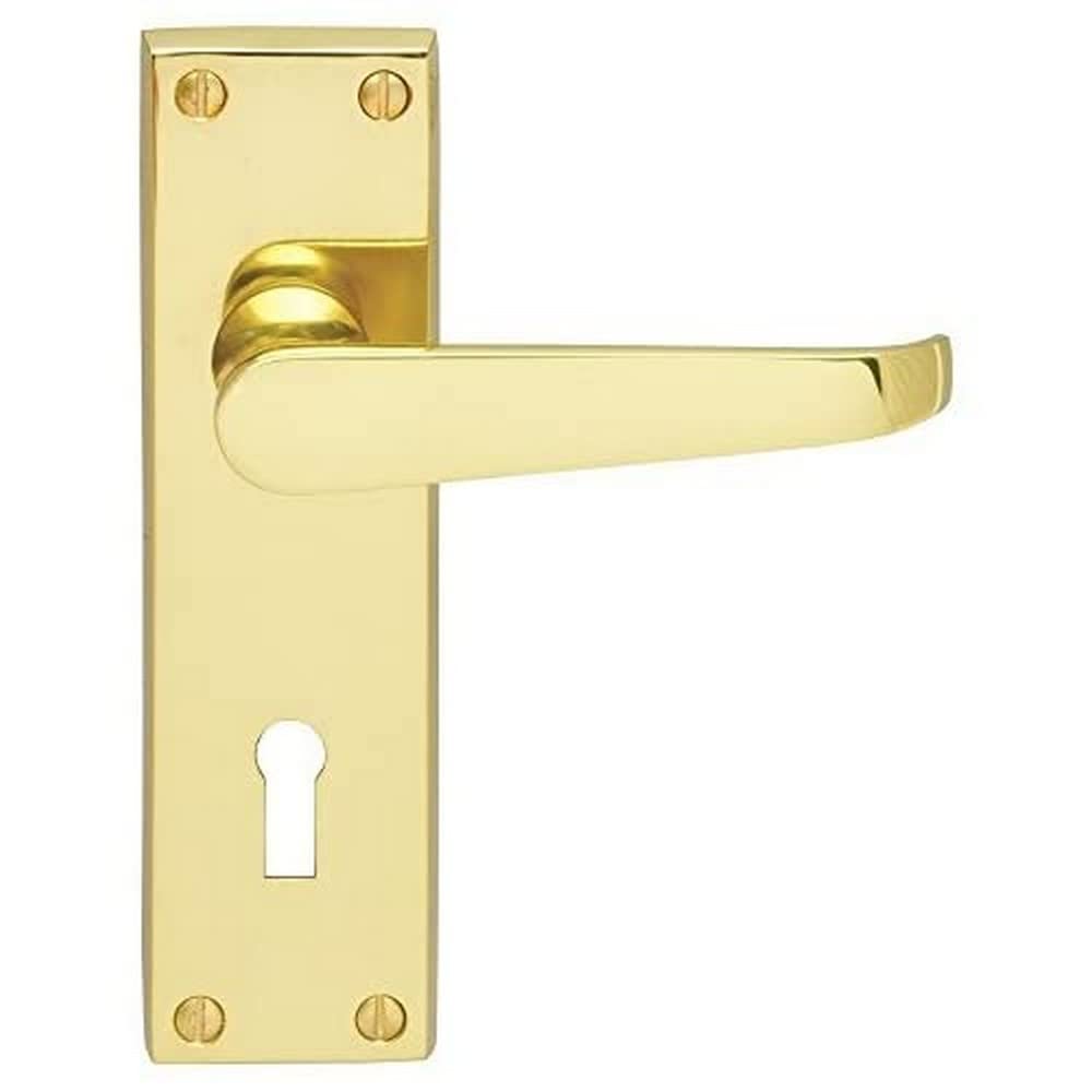 Carlisle Brass Brass Carlisle Traditional Victorian Straight Door Handle, 180 X 40Mm, Cbv31