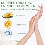 SULADEC Moisturizing Hand Mask with Shea Butter and Goat Milk, Hydrating Hand Masks for Dry Cracked Hands, Dry Skin Moisturizer for Soft and Smooth Touch Hands - Men Women - 5 Pairs - Image 5