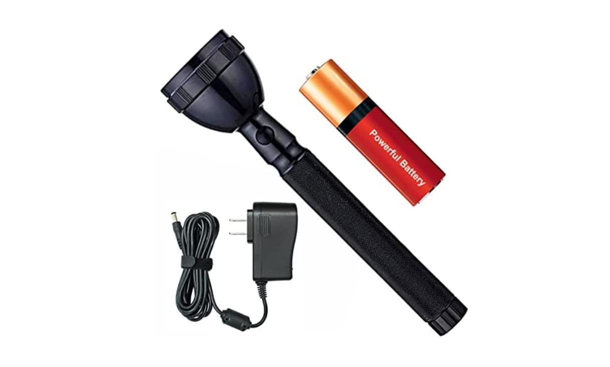 KMDR Rechargeable Long Range Torch Aluminium Body Premium Long Lasting Durable Rechargeable LED Torch Waterproof Introduction Offer Price, Aluminum with Charger (B0C4JH1VJZ) Amazon Price History, Amazon Price Tracker
