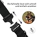 Premium Hundehalsband aus Nylon, Verstellbares Atmungsaktives Hundehalsband Weich Gepolstert, Reflektierend Halsband Hund mit Griff Halsband, 4.5 cm Breit M-XL
